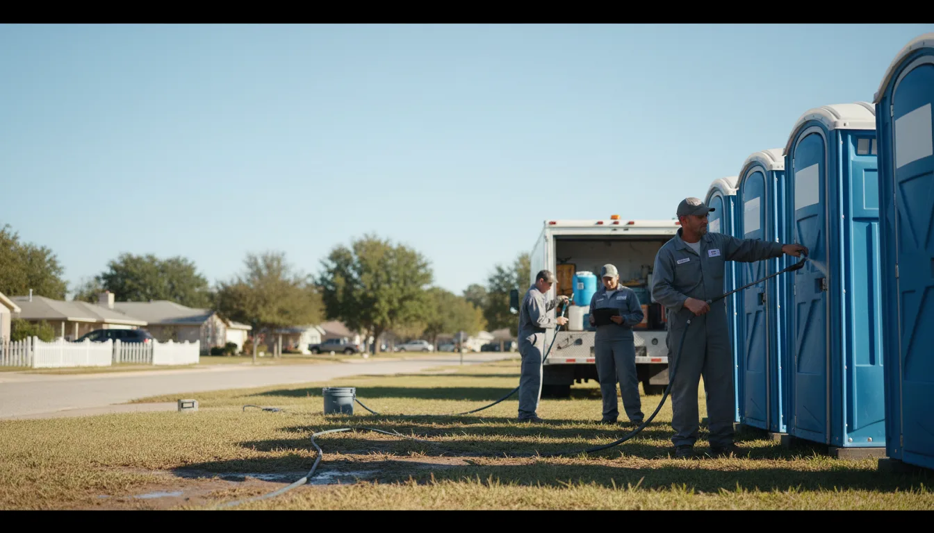 Long-Term Portable Toilet Rental in Gilbertville, IA near me
